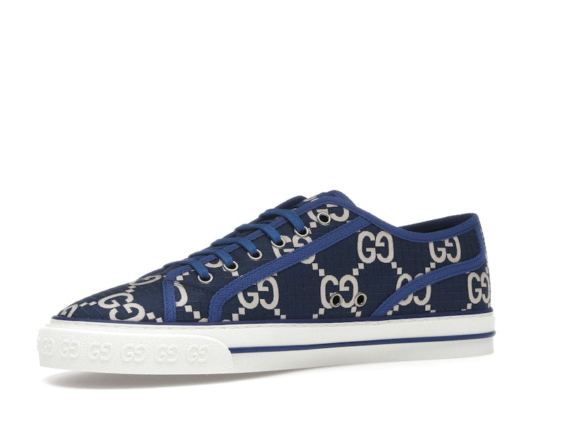 Gucci Tennis 1977 Low GG Monogram Blue