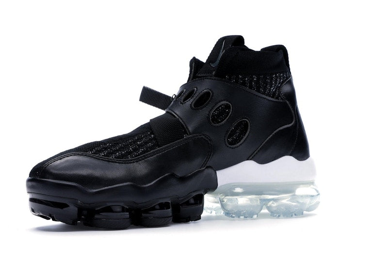 Nike Air VaporMax Premier Flyknit Black Metallic Silver White