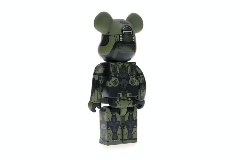 Bearbrick Halo Master Chief 400% Green