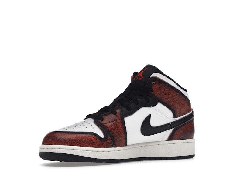 Jordan 1 Mid Wear-Away Chicago (GS)