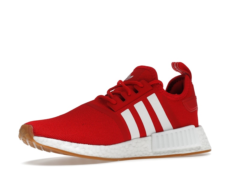 adidas NMD R1 Vivid Red White Gum