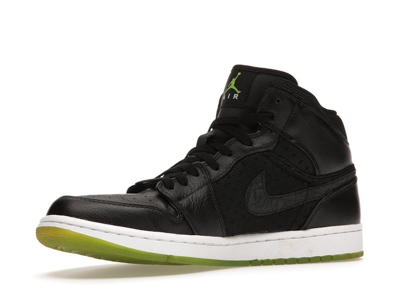 Jordan 1 Phat Black Action Green