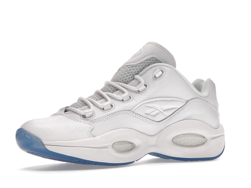 Reebok Question Low White Clear Blue Sole