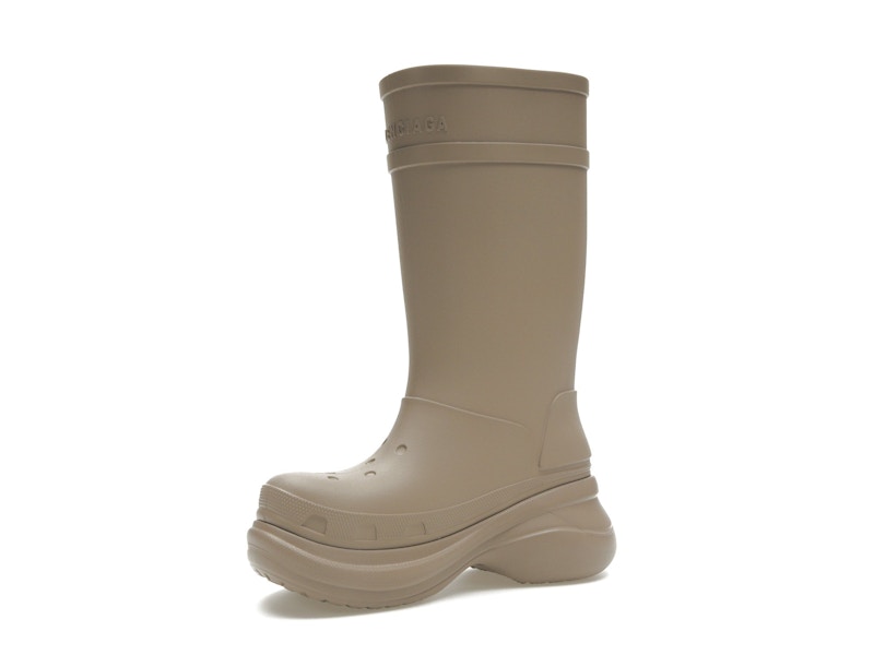 Balenciaga x Crocs Boot Beige Rubber