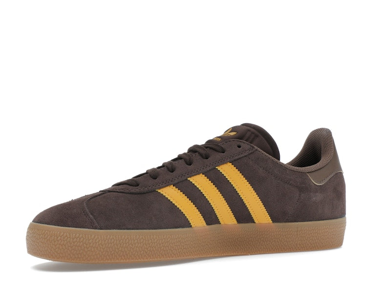 adidas Gazelle ADV Dark Brown Preloved Yellow
