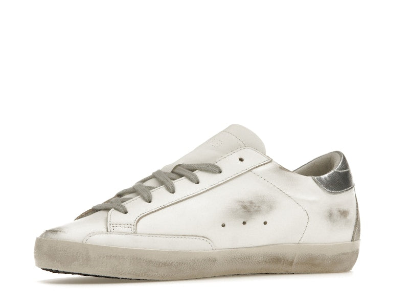 Golden Goose Super-Star White Silver (Women's)