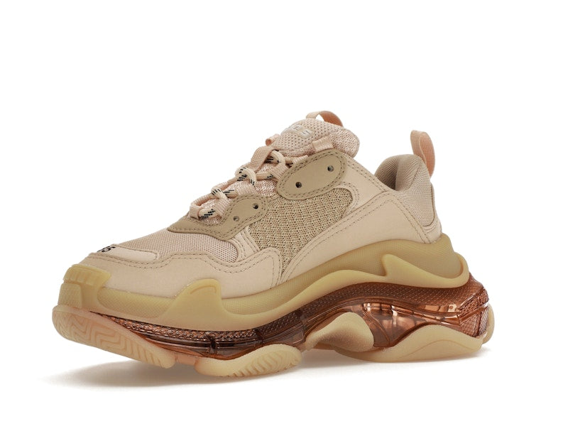 Balenciaga Triple S Clear Sole Beige (Women's)