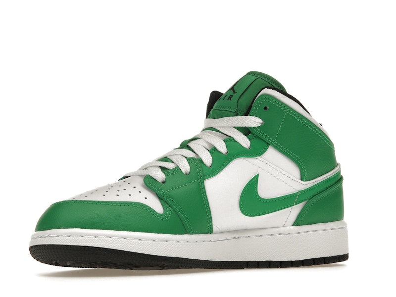 Jordan 1 Mid Lucky Green (GS)