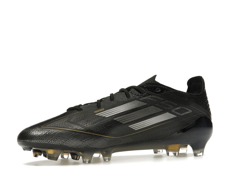 adidas F50 Elite FG Core Black Iron Metallic Gold Metallic