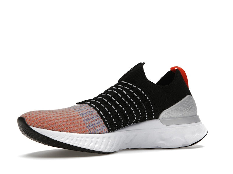 Nike React Phantom Run Flyknit 2 Black Team Orange