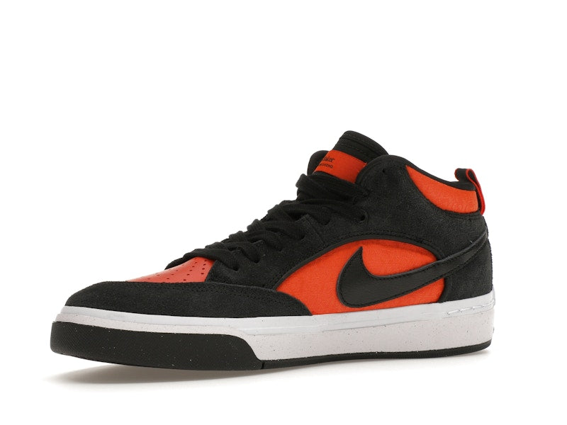 Nike SB React Leo Black Electro Orange
