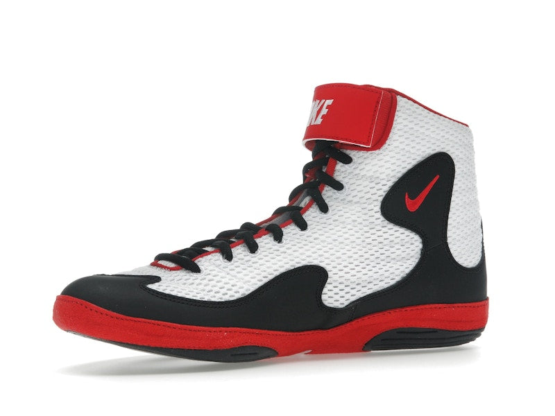 Nike Inflict White Black University Red