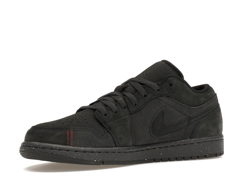 Jordan 1 Low SE Craft Dark Smoke Grey Varsity Red