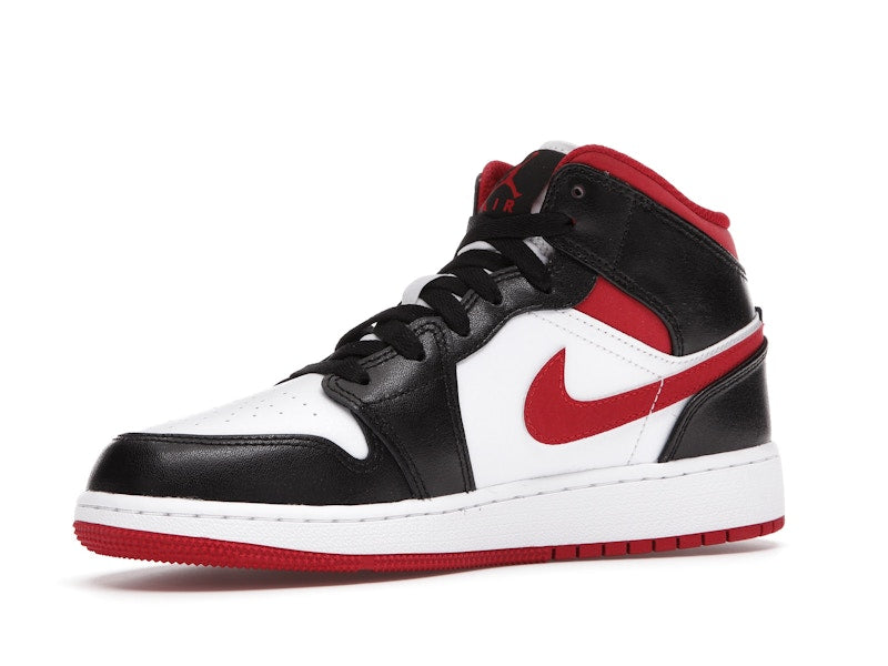 Jordan 1 Mid Gym Red Black White (GS)