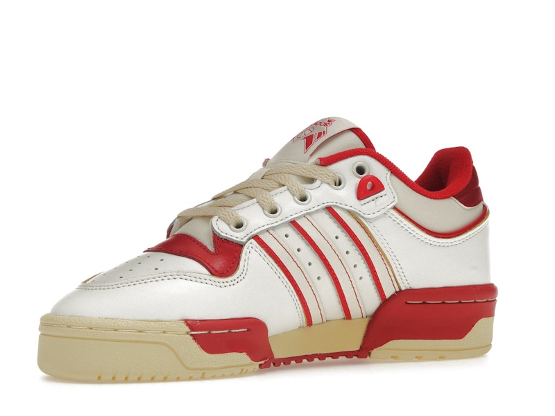 adidas Rivalry Low 86 Core White Off White Team Power Red