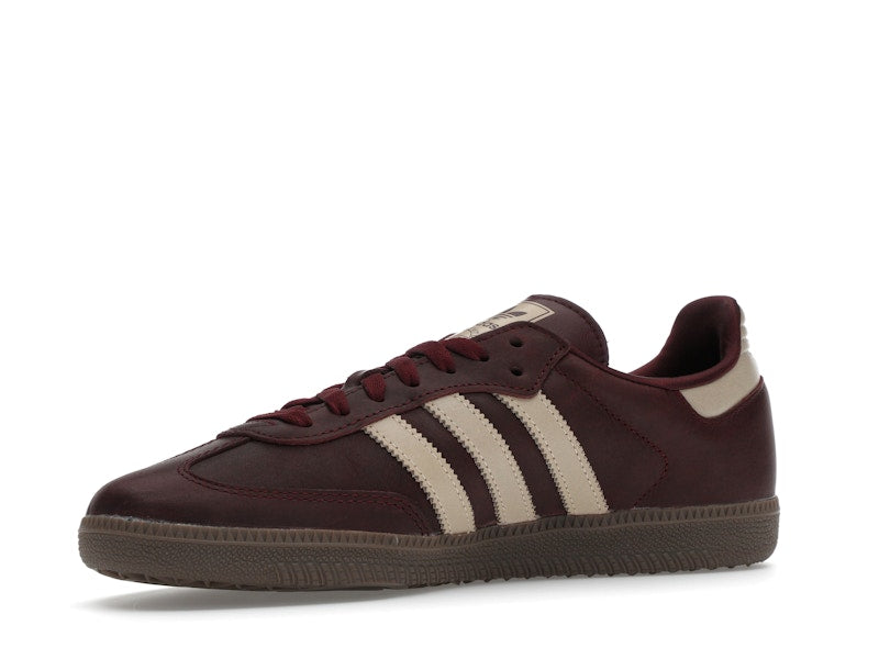 adidas Samba OG Maroon Crystal Sand (Women's)