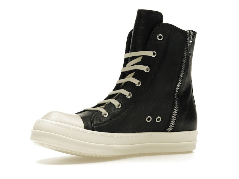 Rick Owens Lido High Sneaks Black Milk