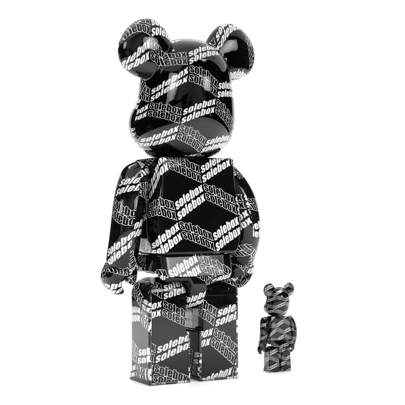 Bearbrick x Solebox Pattern 100% & 400% Set