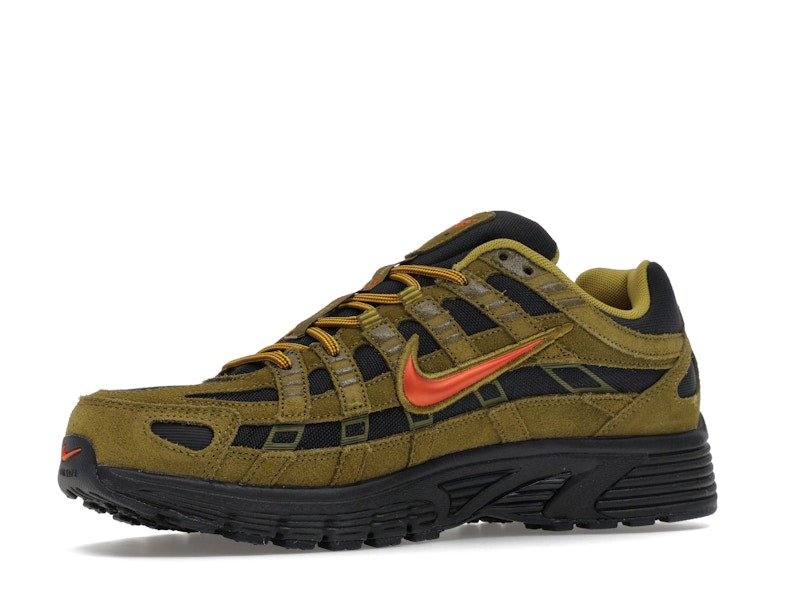 Nike P-6000 Premium Cordura Olive Flak Black Picante Red