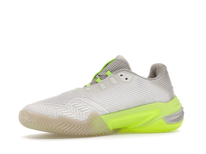 adidas Barricade 13 Clay Cloud White Iron Metallic Lucid Lemon (Women's)