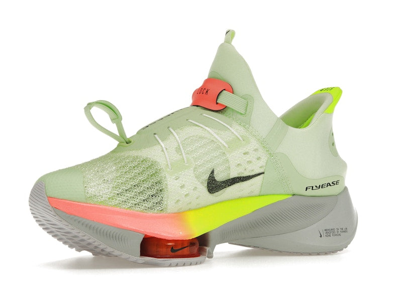 Nike Air Zoom Tempo Next% FlyEase Barely Volt Hyper Orange