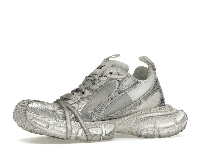 Balenciaga 3XL White Silver Summer Mesh