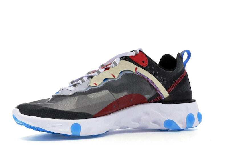 Nike React Element 87 Dark Grey Photo Blue