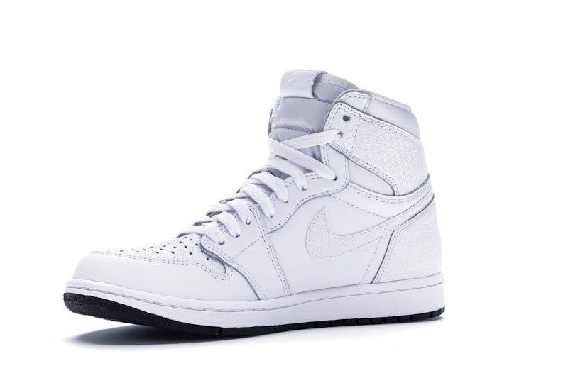 Jordan 1 Retro White Perforated