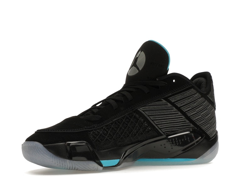 Jordan 38 Low Black Gamma Blue (Translucent Sole)