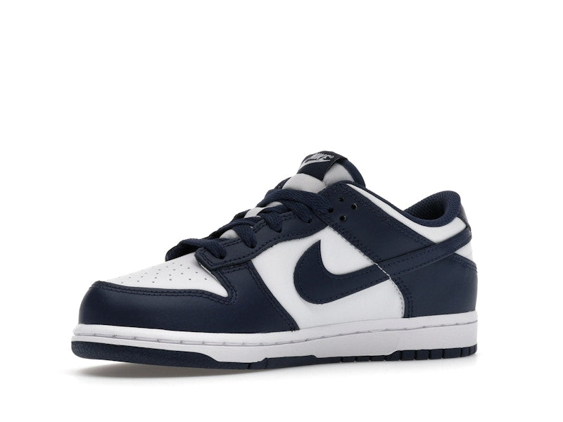 Nike Dunk Low White Midnight Navy (PS)