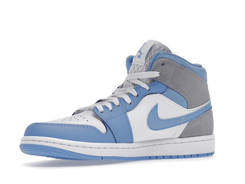 Jordan 1 Mid University Blue Grey