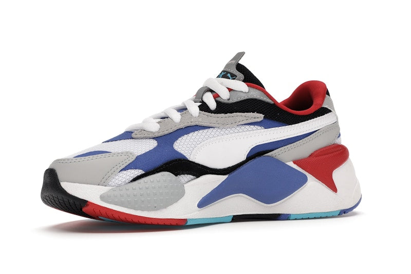 Puma RS-X 3 Puzzle White Blue Red (GS)