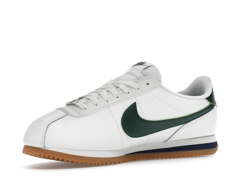 Nike Cortez Leather Summit White Fir Midnight Navy