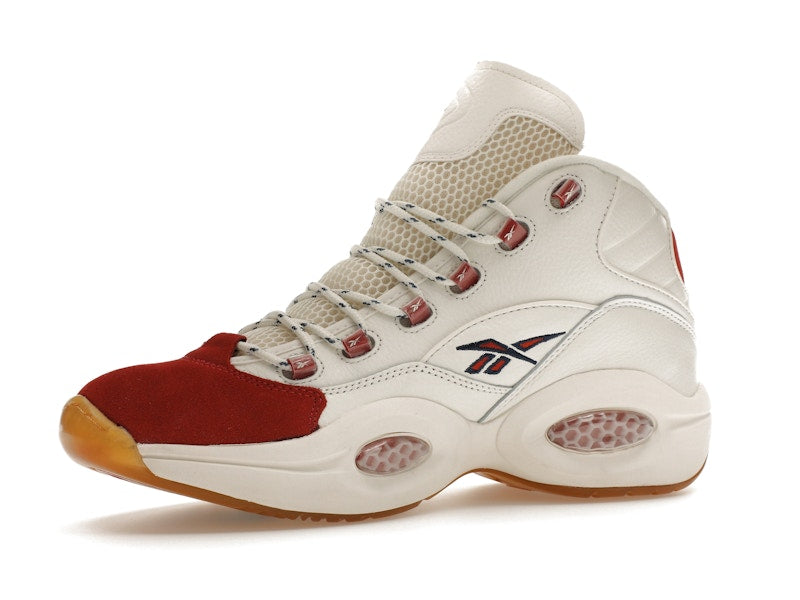 Reebok Question Mid Vintage Red Toe