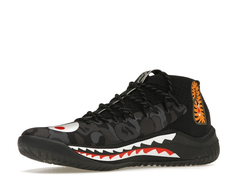 adidas Dame 4 A Bathing Ape Black