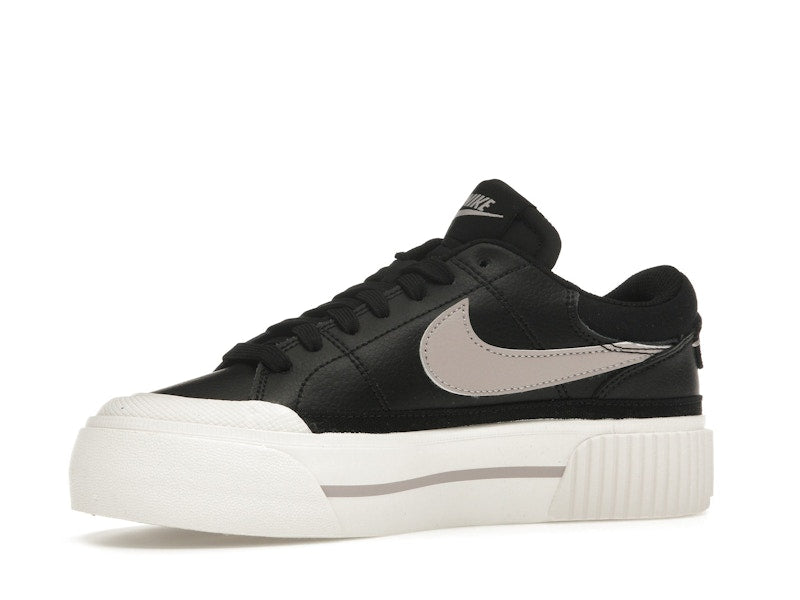 Nike Court Legacy Lift Black Sail Platinum Violet (Women's)