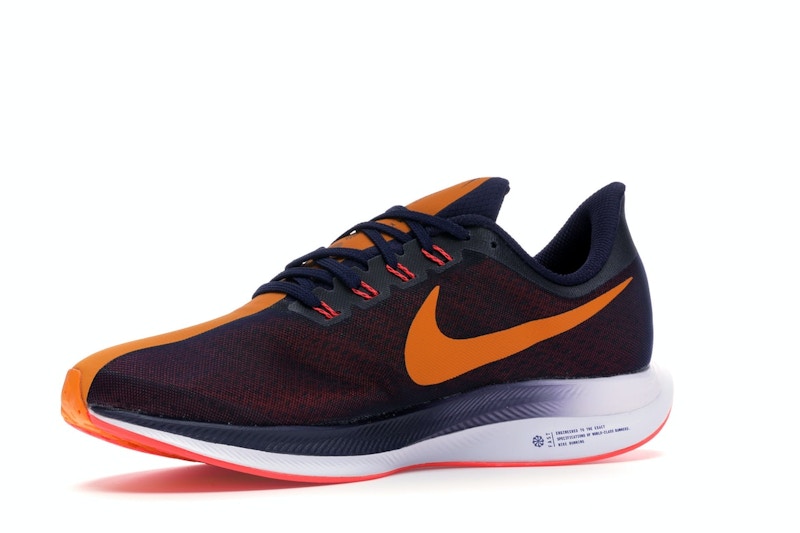 Nike Zoom Pegasus 35 Turbo Blackened Blue Orange Peel (Women's)