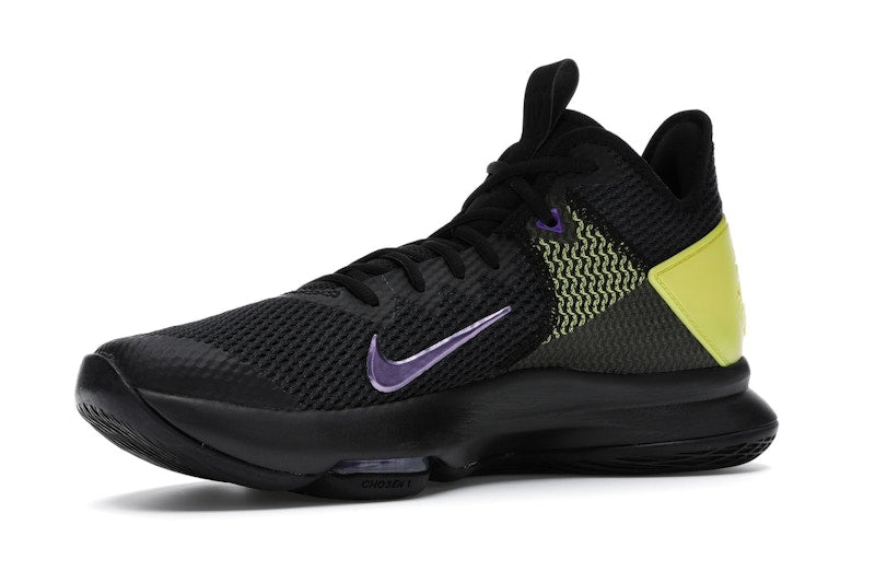 Nike LeBron Witness 4 Black/Opti Yellow
