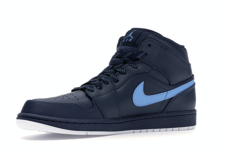Jordan 1 Retro Mid Obsidian University Blue