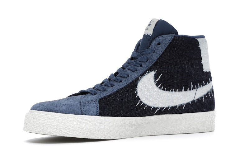 Nike SB Zoom Blazer Mid Sashiko Mystic Navy