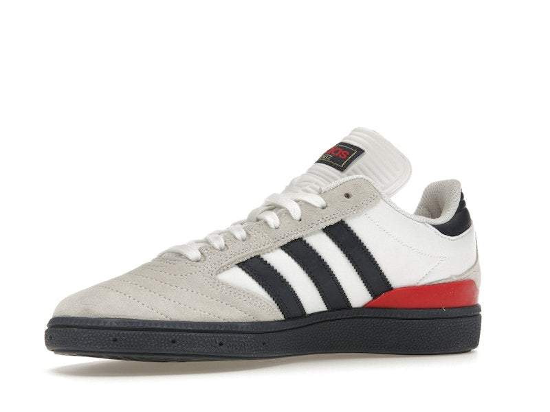 adidas Busenitz White Shadow Navy Red
