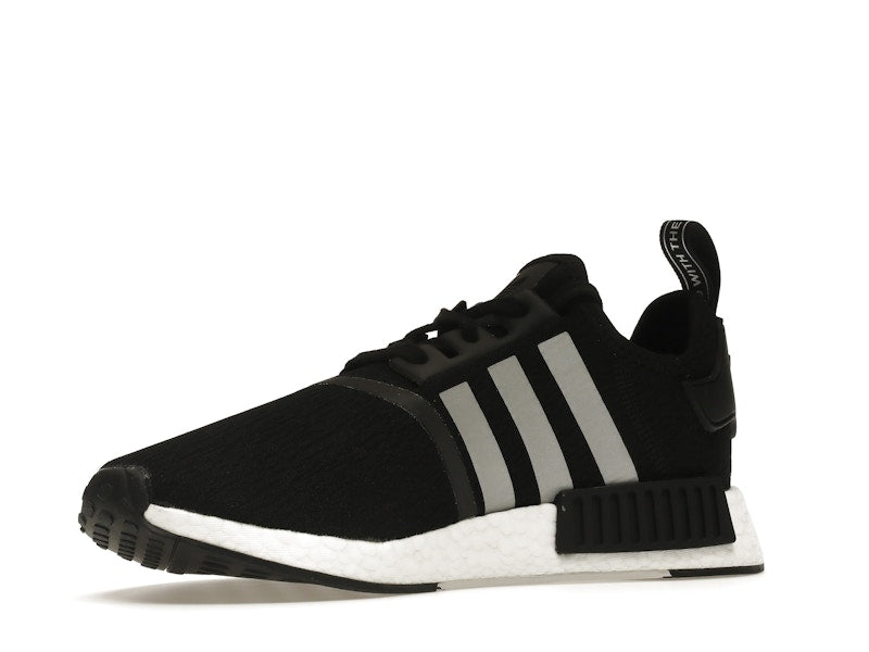 adidas NMD R1 Black Silver Solar Red