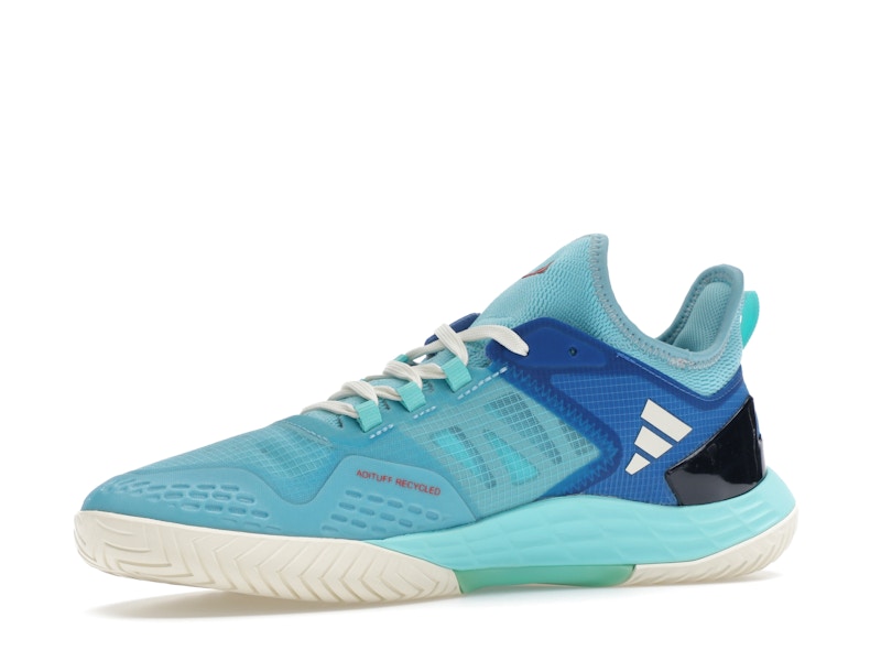 adidas Adizero Ubersonic 4.1 Light Aqua Off White Flash Aqua