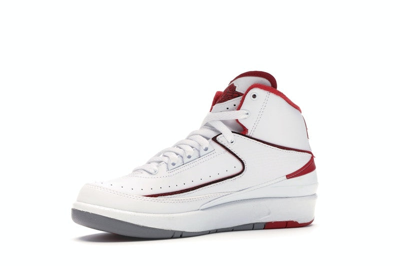 Jordan 2 Retro White Red (2014) (GS)