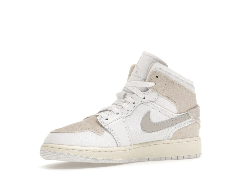 Jordan 1 Mid SE Craft Inside Out Tech Grey (GS)