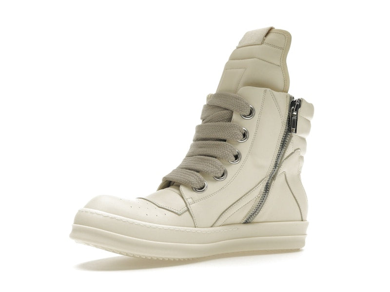 Rick Owens Lido Geobasket Big Lace Milk