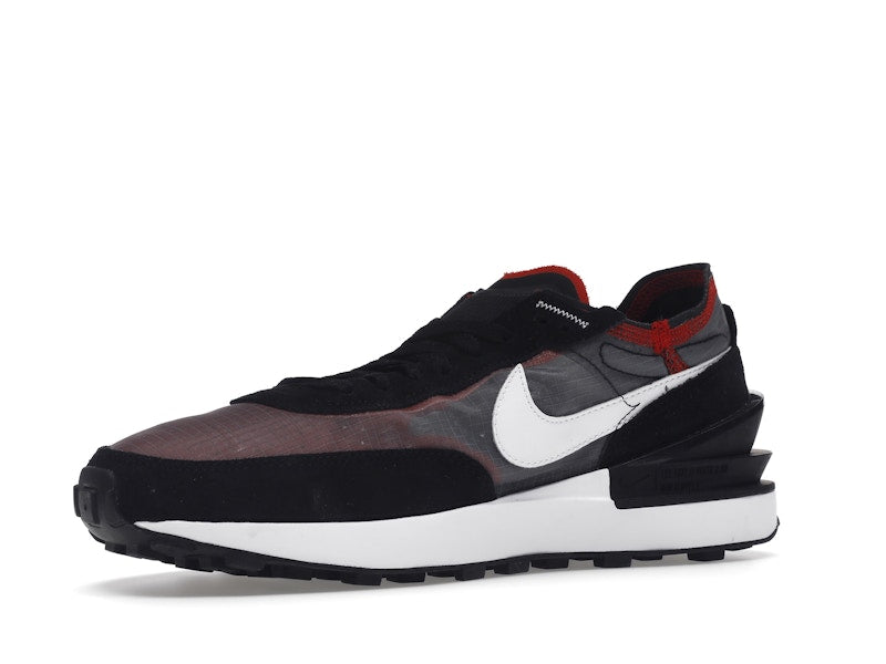 Nike Waffle One SE Black Sport Red