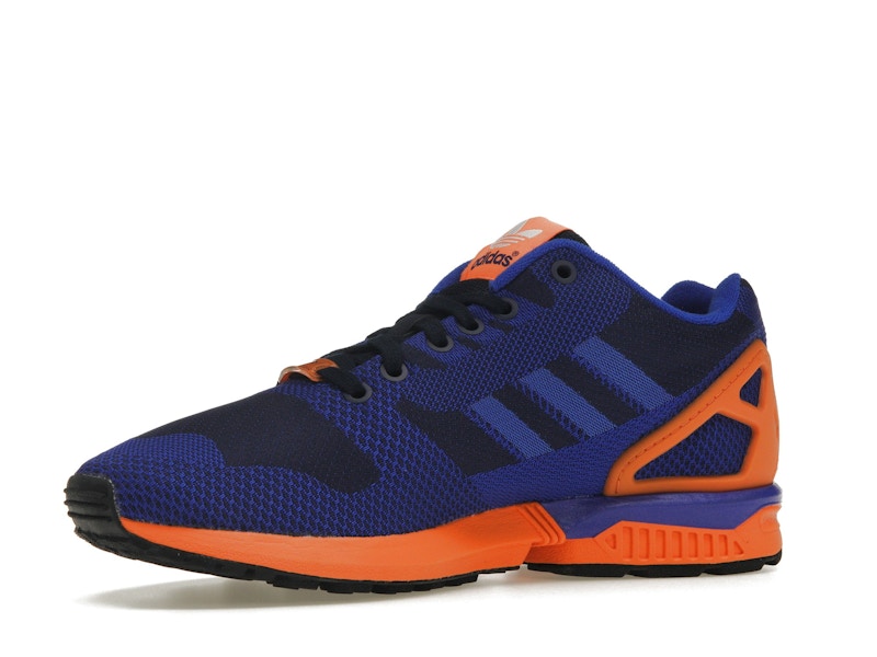 adidas ZX Flux Weave Dark Blue Orange