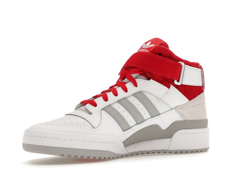 adidas Forum Mid White Red Grey