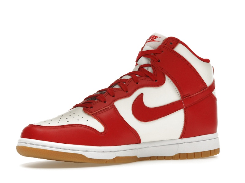 Nike Dunk High Sail Gym Red Gum (Women's)